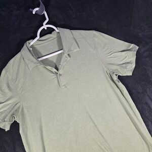 J Crew Performance Polo‎ Shirt Mens Medium M Short Sleeve Casual Top